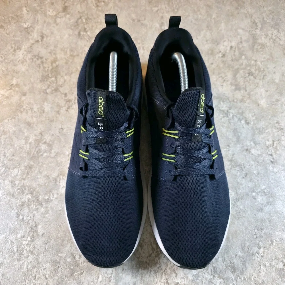 Mens Sneakers Abeo Everett Walking Navy Blue Shoes Orthotic  Size 12